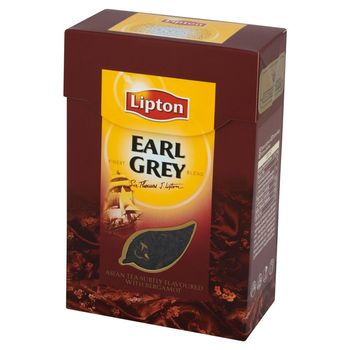 Lipton Earl Grey Herbata czarna aromatyzowana liściasta 100 g