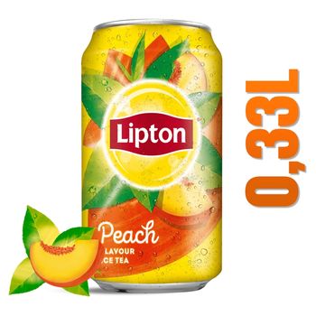 Lipton Ice Tea Peach Napój niegazowany 330 ml