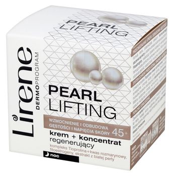 Lirene Dermoprogram 45+ Pearl Lifting Krem + koncentrat regenerujący na noc 50 ml