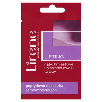 Lirene Dermoprogram Lifting Peptydowa maseczka samowchłaniająca 10 ml
