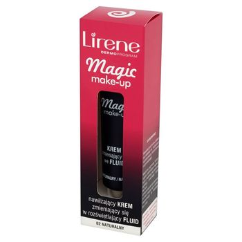 Lirene Dermoprogram Magic make-up Nawilżający krem zmieniający się we fluid 02 naturalny 30 ml