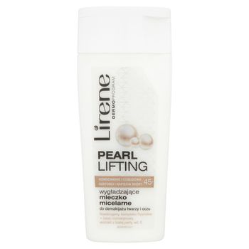 Lirene Dermoprogram Pearl Lifting Wygładzające mleczko micelarne do demakijażu twarzy i oczu 200 ml