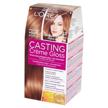 L'Oréal Paris Casting Crème Gloss Farba do włosów 723 Opalizujący Karmel