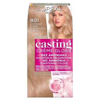 L'Oréal Paris Casting Crème Gloss Krem koloryzujący 801 satynowy blond
