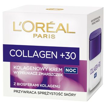 L'Oreal Paris Collagen +30 Kolagenowy krem na noc 50 ml