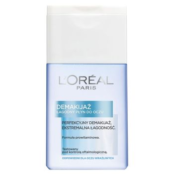 L'Oréal Paris Demakijaż Łagodny płyn do oczu 125 ml