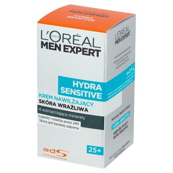 L'Oréal Paris Men Expert Hydra Sensitive 25+ Krem nawilżający skóra wrażliwa 50 ml