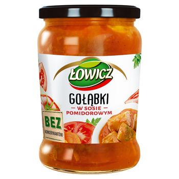 Łowicz Gołąbki w sosie pomidorowym 580 g