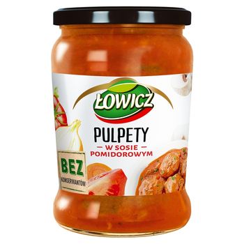 Łowicz Pulpety w sosie pomidorowym 580 g
