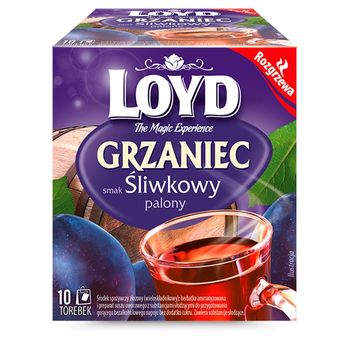 Loyd Grzaniec smak śliwkowy palony 30 g (10 x 3 g)