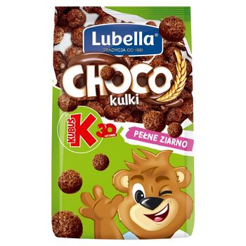 Lubella Choco kulki Zbożowe kulki o smaku czekoladowym 500 g