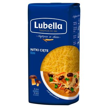Lubella Makaron nitki cięte 500 g