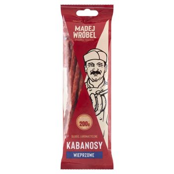 Madej Wróbel Kabanosy wieprzowe 120 g