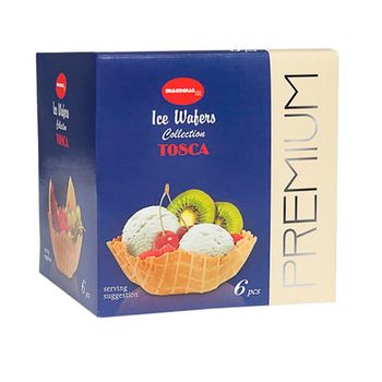 Magnolia Premium Tosca Miski waflowe 126 g (6 sztuk)