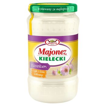 Majonez Kielecki z czosnkiem 310 g