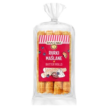 Maślane rurki z ciasta waflowego 125 g