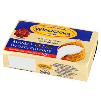 MASLO EXTRA 200g WŁOSZCZOWA