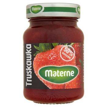 Materne Truskawka Konfitura niskosłodzona 270 g