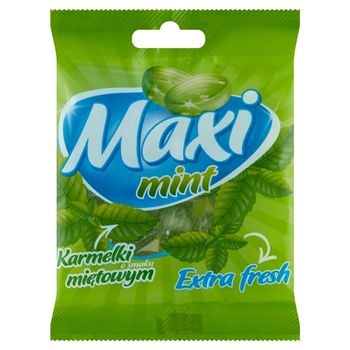 Maxi Mint Karmelki o smaku miętowym 80 g