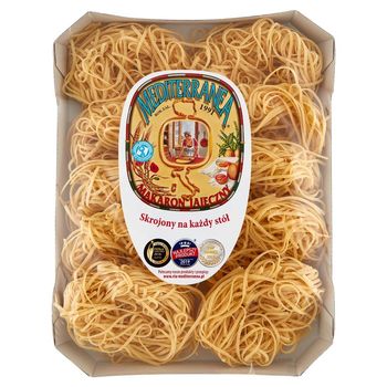 Mediterranea Makaron jajeczny 103 wstążka standard 500 g