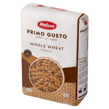 Melissa Primo Gusto Integrale Makaron z mąki pełnoziarnistej fusilli 500 g