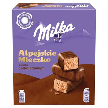 Milka Alpejskie Mleczko Pianka o smaku czekoladowym 330 g