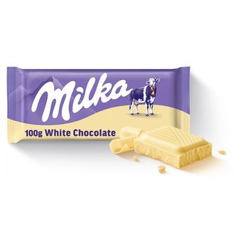 Milka Czekolada Biała 100 G