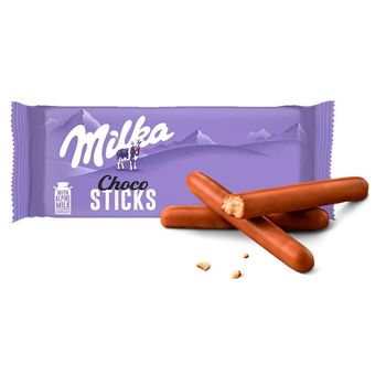 Milka Choco Sticks ciasteczka oblane mleczną czekoladą - 112 g