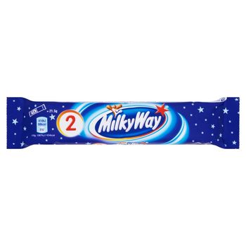 Milky Way Baton z białym nadzieniem oblany czekoladą 43 g (2 sztuki)
