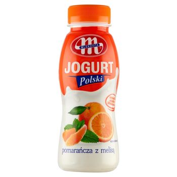 Mlekovita Jogurt Polski pomarańcza z melisą 250 g