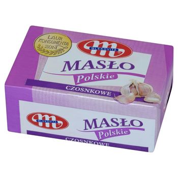 Mlekovita Masło Polskie czosnkowe 100 g