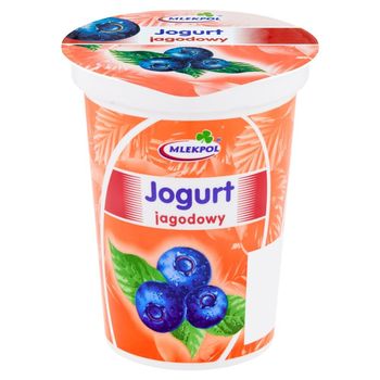 Mlekpol Jogurt jagodowy 400 g
