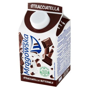 Mlekpol Maślanka Mrągowska stracciatella 500 ml