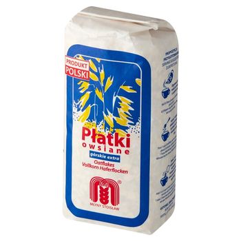 Młyny Stoisław Płatki owsiane górskie ekstra 500 g