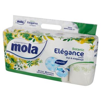 Mola Elégance Botanic Papier toaletowy 8 rolek