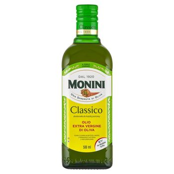 Monini Classico Oliwa z oliwek najwyższej jakości z pierwszego tłoczenia 500 ml