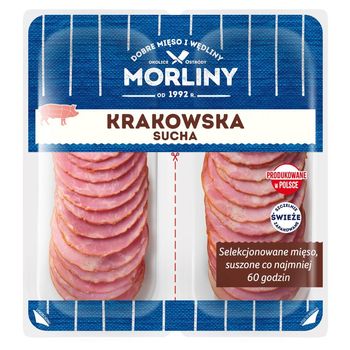 Morliny Kiełbasa krakowska sucha 100 g (2 x 50 g)