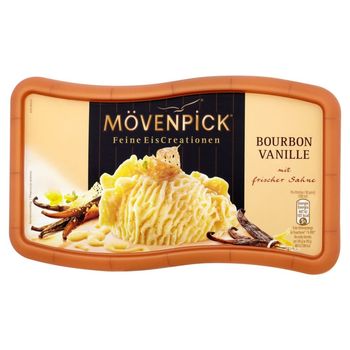 Mövenpick Lody o smaku wanilii bourbon z dodatkiem bitej śmietany 900 ml