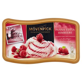 Mövenpick Lody Panna Cotta z sosem malinowym 850 ml