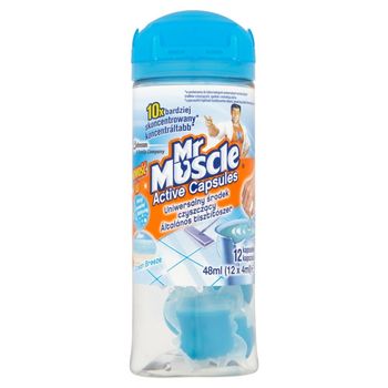 Mr Muscle Ocean Breeze Uniwersalny środek czyszczący 48 ml (12 kapsułek)