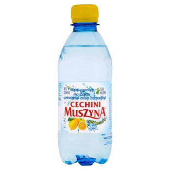 Muszyna Cechini Napój gazowany na bazie naturalnej wody mineralnej cytrynowy 0,33 l