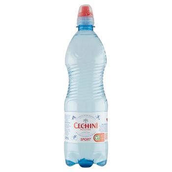 Muszyna Cechini Sport Naturalna woda mineralna wysokozmineralizowana niskonasycona 0,75 l