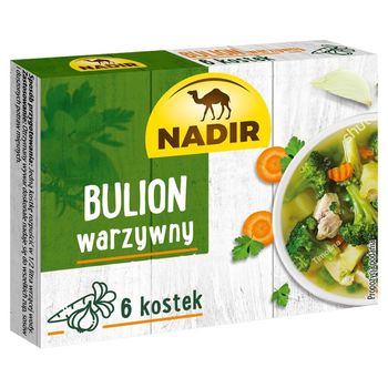 Nadir Bulion warzywny 60 g (6 x 10 g)