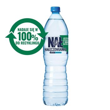 Nałęczowianka Naturalna woda mineralna niegazowana 1,5 l