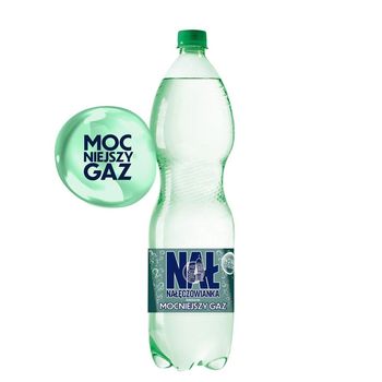 Nałęczowianka Woda mineralna mocniejszy gaz 1,5 l