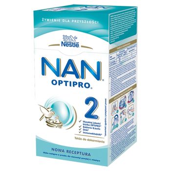 NAN OPTIPRO 2 Mleko następne dla niemowląt powyżej 6. miesiąca 350 g