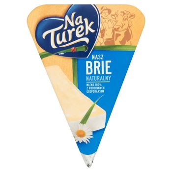NaTurek Nasz Brie Ser naturalny 170 g