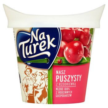 NaTurek Nasz Puszysty z rzodkiewką Serek twarogowy 140 g