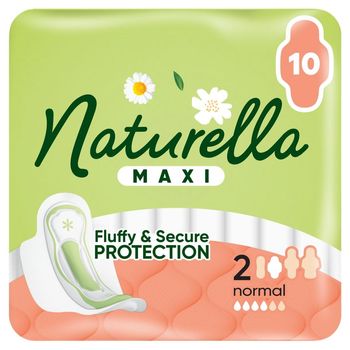 Naturella Classic Normal rozmiar 2 Podpaski ze skrzydełkami, × 10