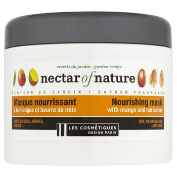 Nectar of Nature Odżywcza maska do włosów z mango i masłem orzechowym 300 ml